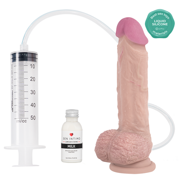 Dildo Eyaculador Chris Tacto Real