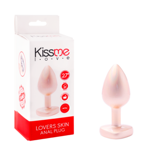 Plug Anal Dorado Con Corazón