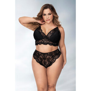 Conjunto Encaje Negro