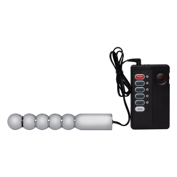 Plug Anal Bolas Estimulación Eléctrica