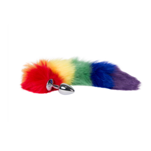 Plug Anal Cola De Zorro Pride