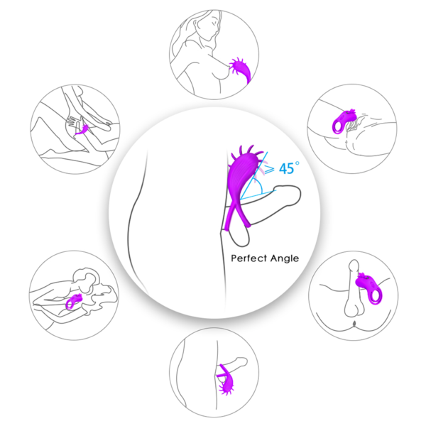 Anillo Vibrador Lengua Oral
