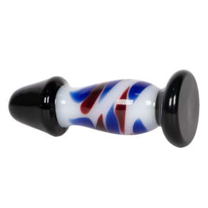Plug Anal De Vidrio Hongo Liso