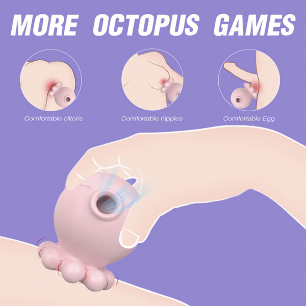 Vibrador Clítoris Pulpo Mini
