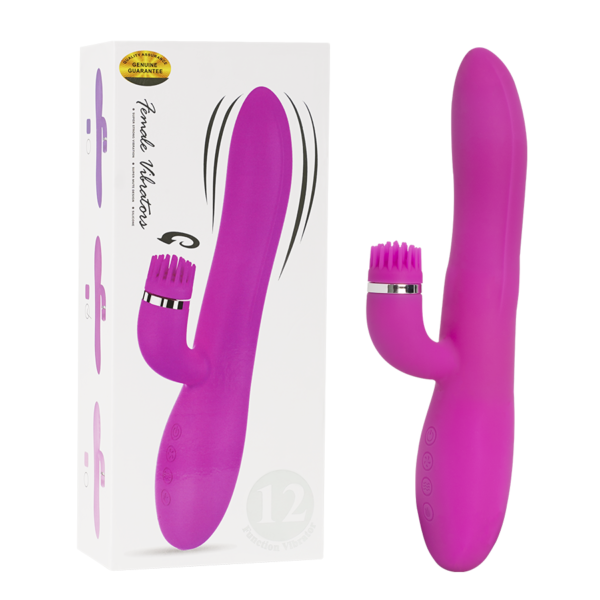 Vibrador Doble Cerdas Activas