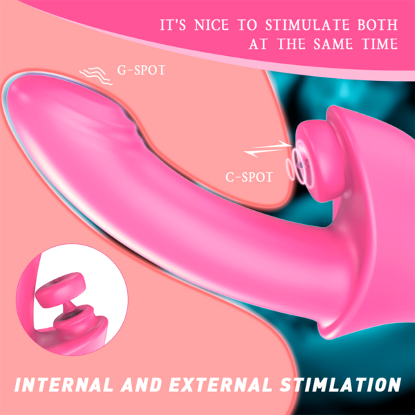 Vibrador Doble Beso Profundo