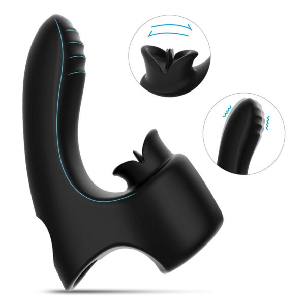 Vibrador Doble Lamidos Intensos