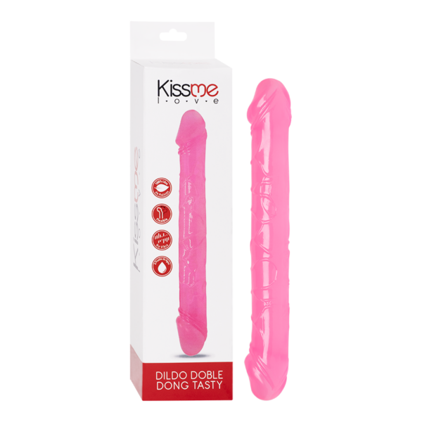 Dildo Rosa Doble Tentación
