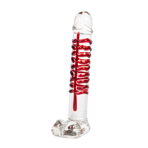 Dildo de Vidrio Perla de Fuego