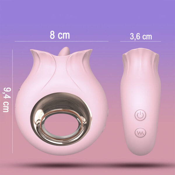 Vibrador De Lengua Rizo Íntimo