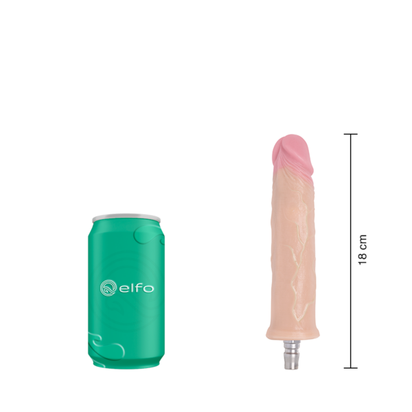 Dildo Dave Flesh Compatible Con Lovense