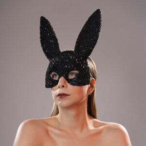 Máscara Bunny Sexy Negra