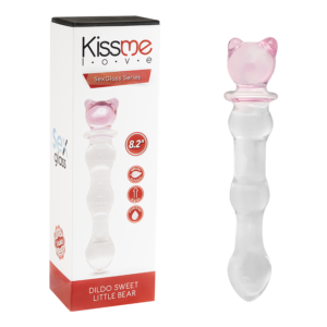 Dildo De Vidrio Osito Cariñosito