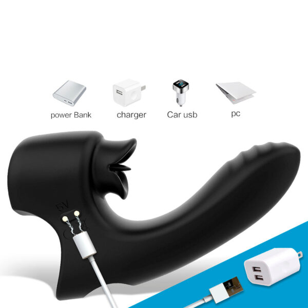 Vibrador Doble Lamidos Intensos