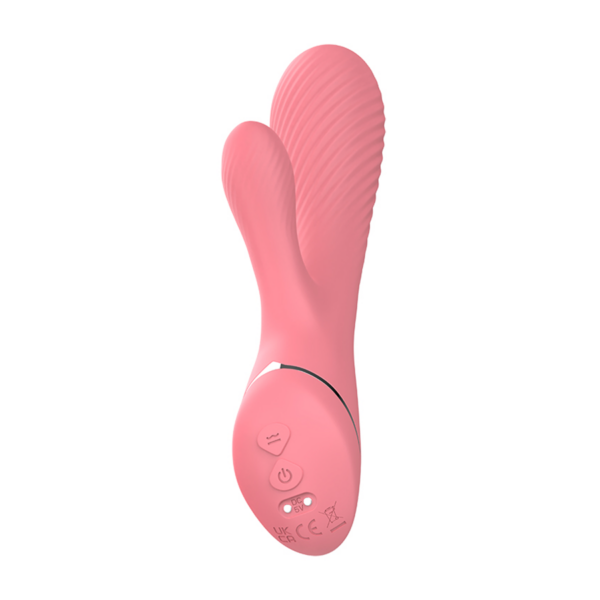 Vibrador Doble Suave Y Flexible