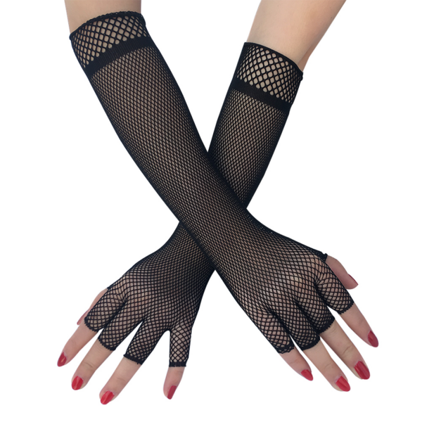 Guantes Malla Color Negro