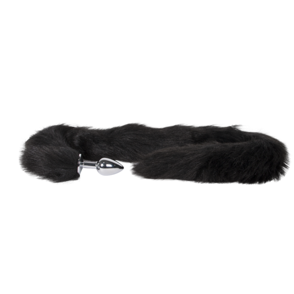 Plug Anal Cola Gato Negro