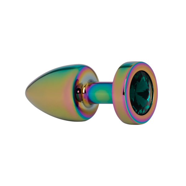 Plug Anal Holográfico Joya Verde