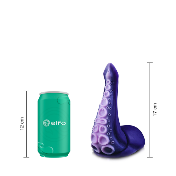 Dildo Tentaculo Kraken Morado