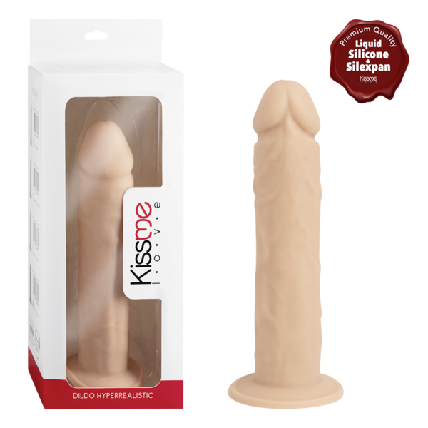 Dildo Hiperrealista Caramelo Silicona Premium L