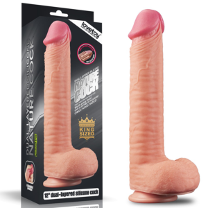 Dildo Realista Grande y Grueso El Machote