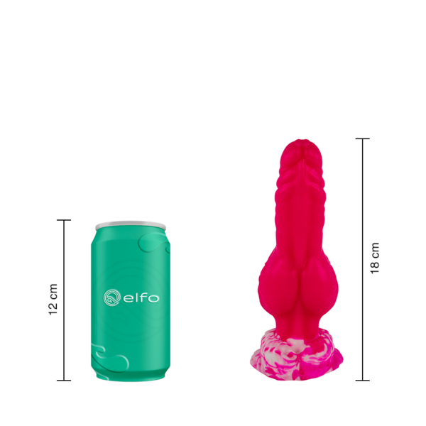 Dildo Fantasía Gorgon Fucsia Pequeño