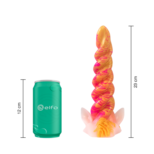 Dildo Dickornio Mediano Oro Rosa