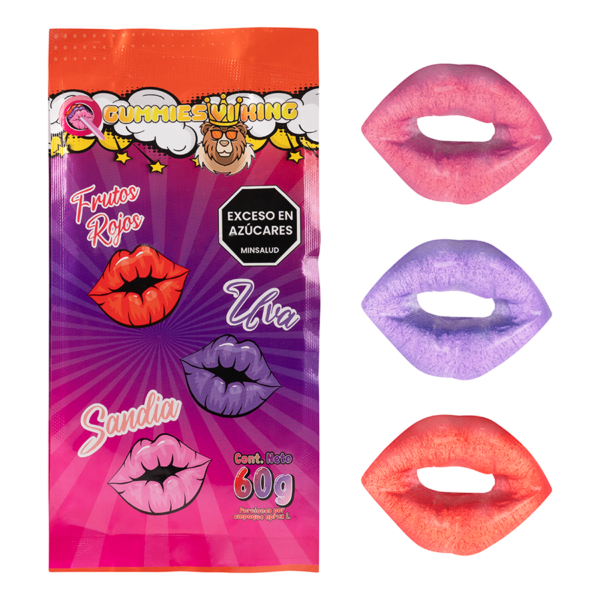 Gomas Anillos Labios X Vi King