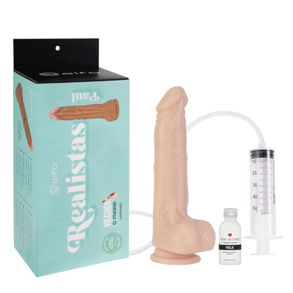 Dildo Eyaculador Tormenta Dorada
