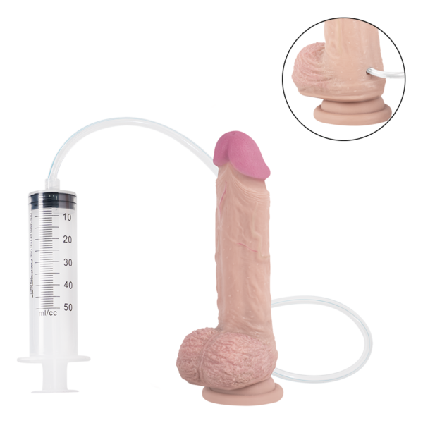 Dildo Eyaculador Chris Tacto Real
