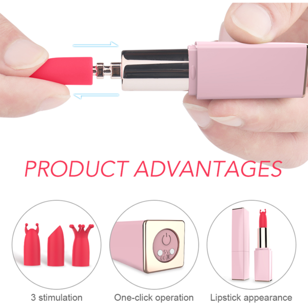 Vibrador Con App Labial Secreto