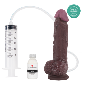 Dildo Eyaculador La Rosa Negra