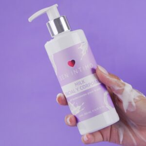 Lubricante Íntimo Leche Corporal