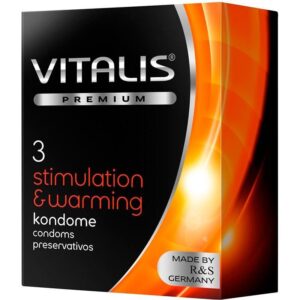 Condón Vitalis Sensación Caliente