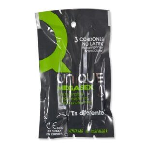 Condones Uniq Mega Sex 3 Unidades