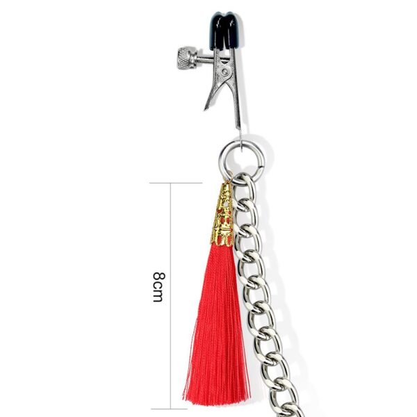 Pinzas Para Pezones Cadena Seductora