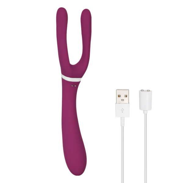 Vibrador Triple Caricia 360