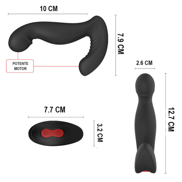 Vibrador Prostático Fuerza Íntima