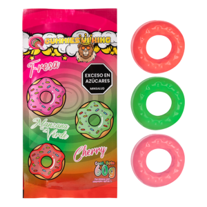 Anillos Comestibles Fruta Mix