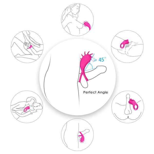 Anillo Vibrador Oral Deluxe