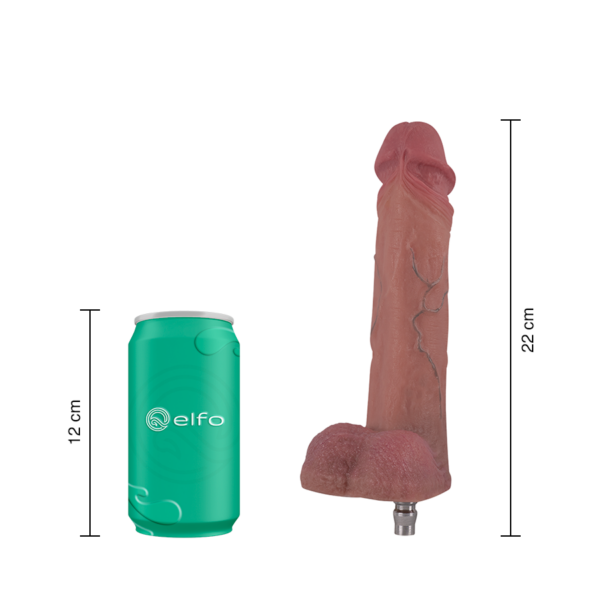 Dildo Realista Compatible con La Maquina Sexual Lovense