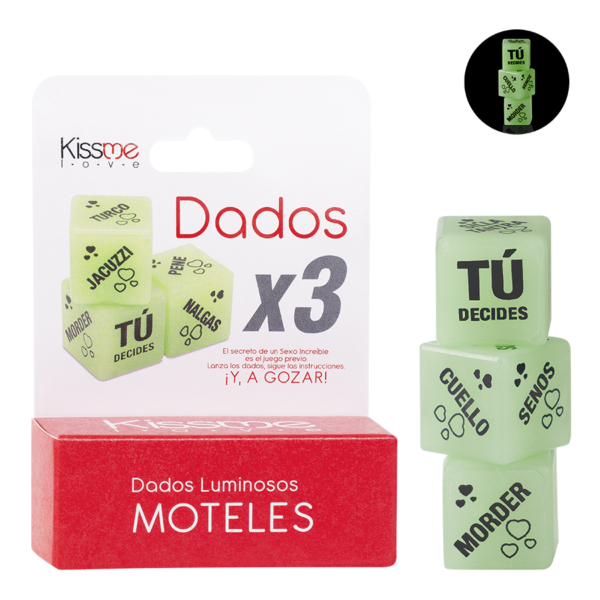 Dados Motel Luminosos X3