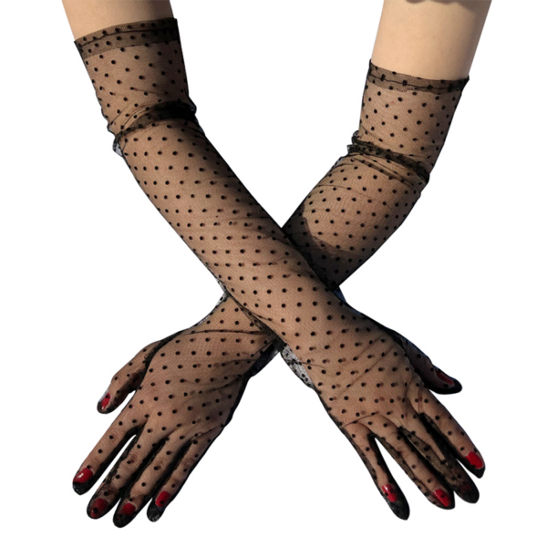 Guantes Sexy De Malla Elegante