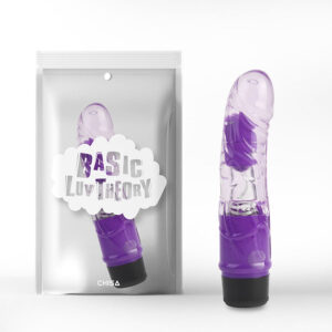 Vibrador Realista Morado 7”