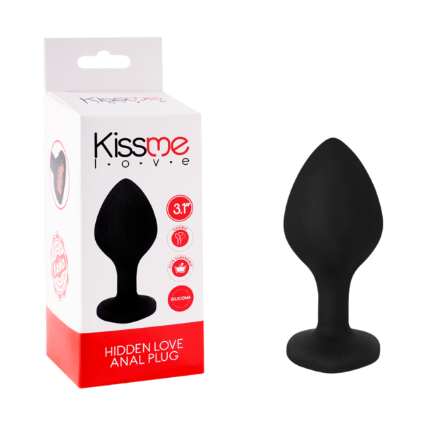 Plug Anal Corazón Discreto Unisex