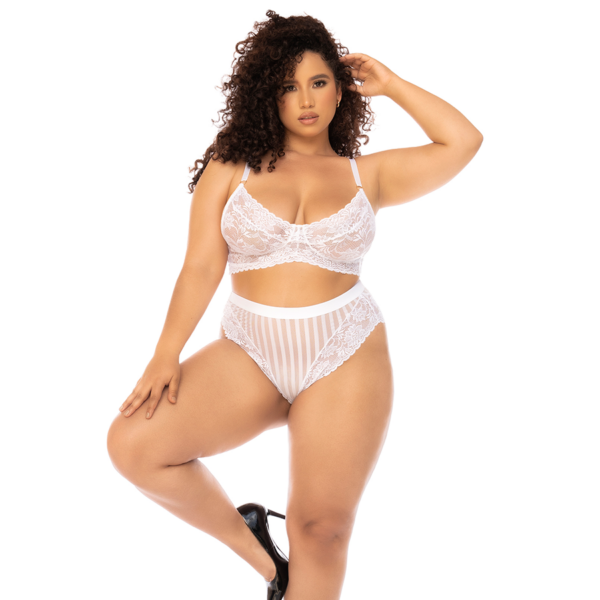 Conjunto Lencería Transparente Sexy