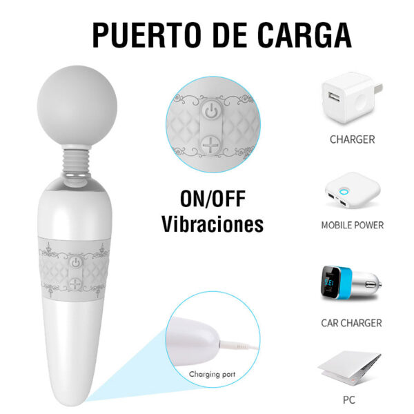 Masajeador Corporal Curva Ergonómica