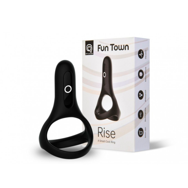 Anillo Vibrador Controlado Con App