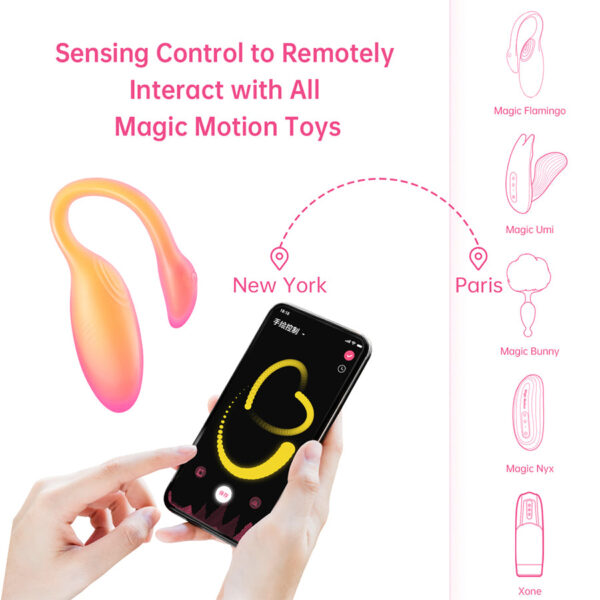 Vibrador Con App Placer Flamingo