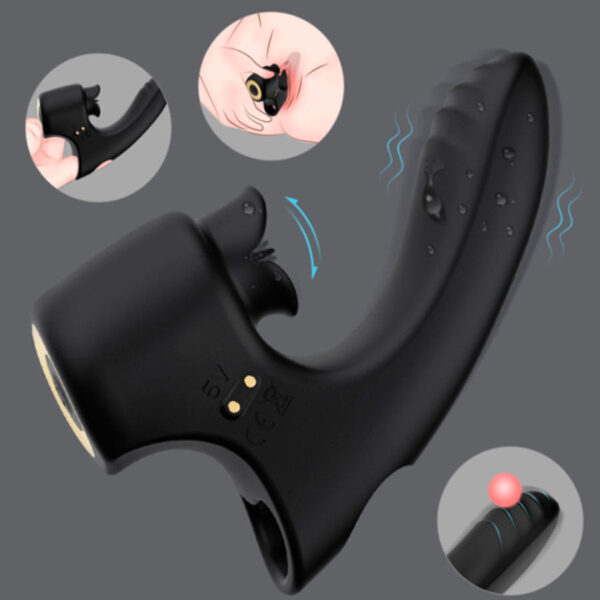 Vibrador Doble Lamidos Intensos